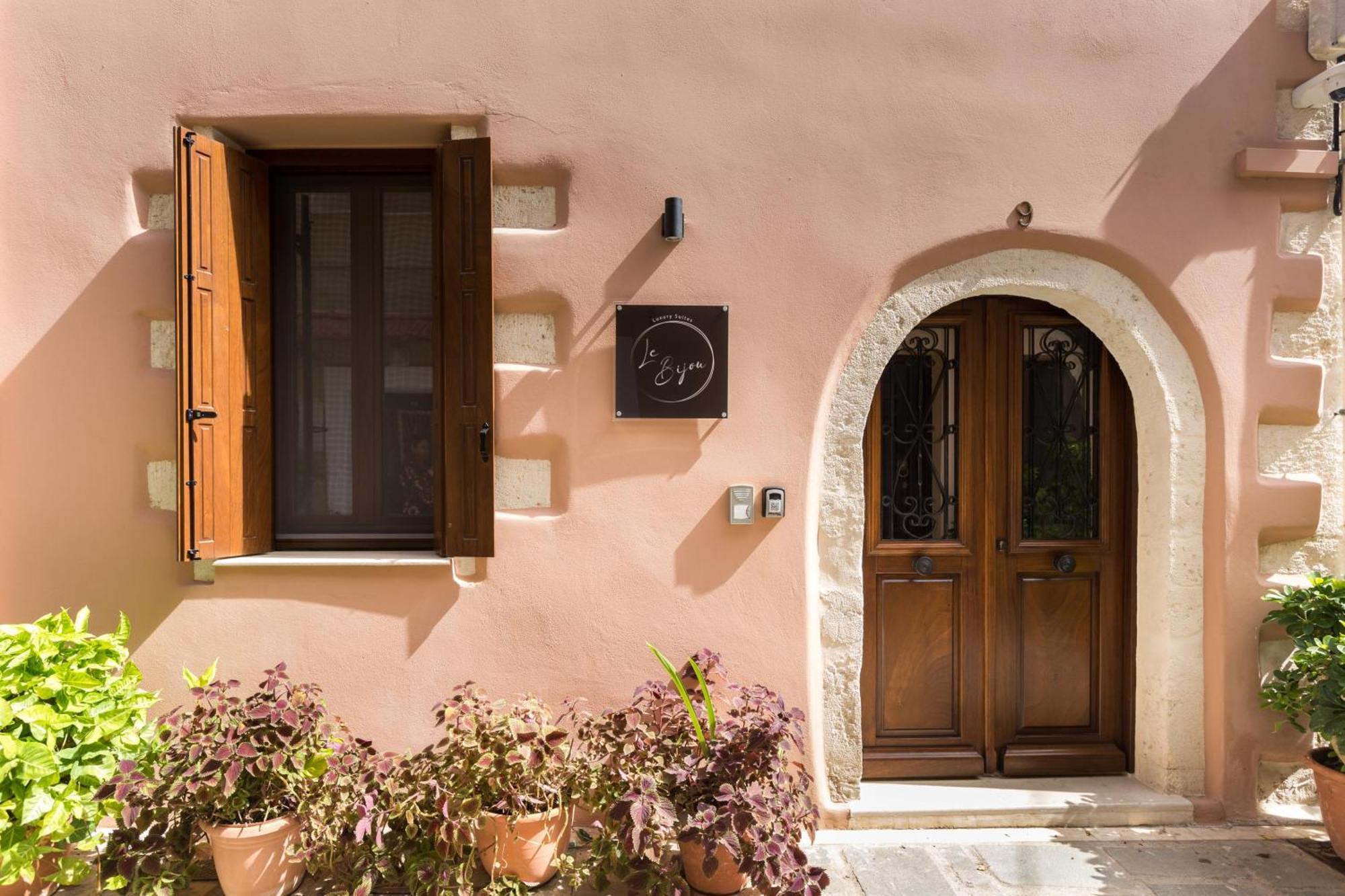Le Bijou Luxury Suites Rethymno Exteriör bild